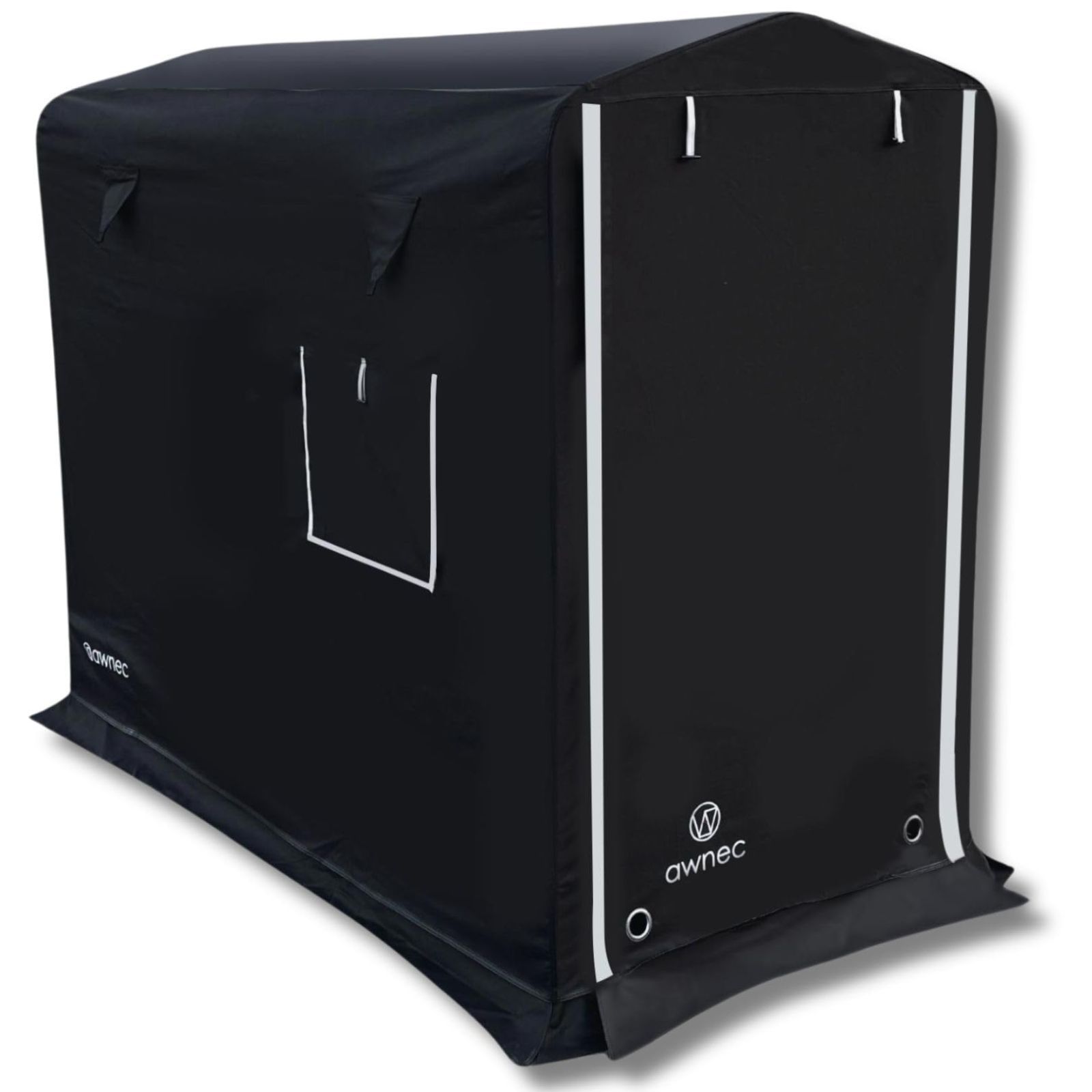 awnec バイクガレージ Sサイズ オールスチール 厚カバー バイク ガレージ サイクルハウス 横 110× 奥 210× 高 175cm