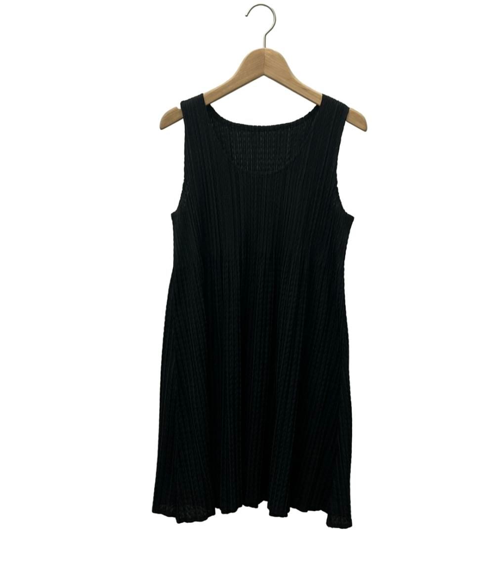 プリーツプリーズ ノースリーブシャツ ワンピース レディース SIZE 3 L PLEATS PLEASE