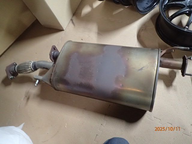 状態良 エルグランド E51 中間パイプ センターマフラー