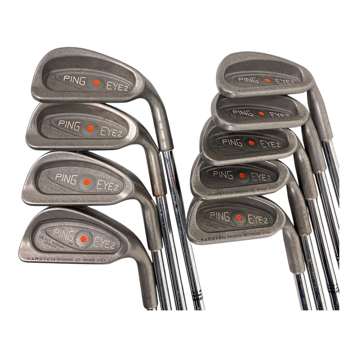 PING EYE2 3-9.W.S アイアン 9本セット 右利き オレンジドット PING EYE2 3-9.W.S アイアン 9本セット 右利き オレンジドット