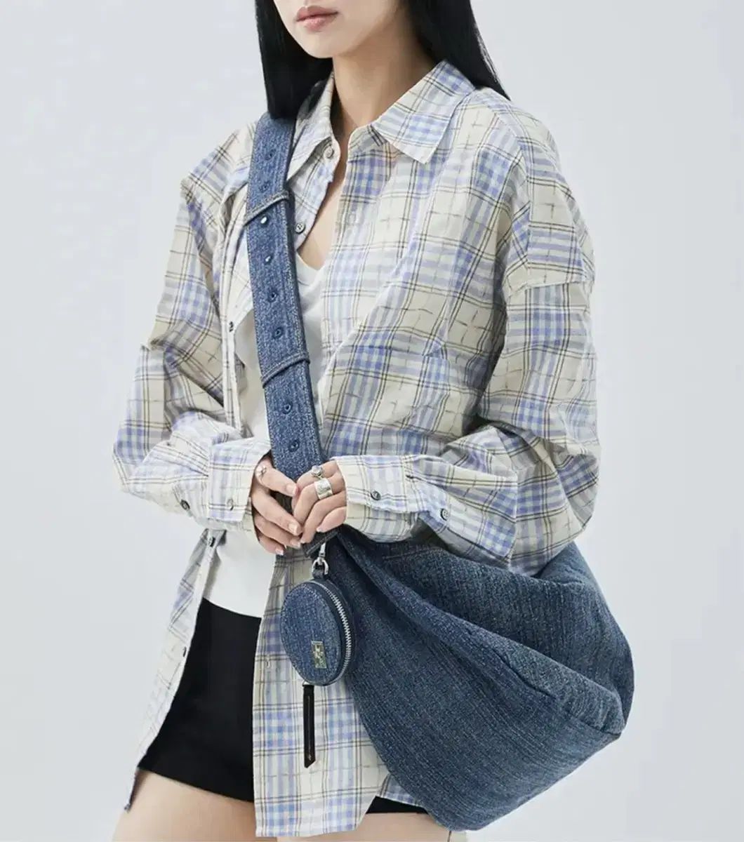 1 決済 MIM THE WARDROBE ミムザワードローブ モンタ デニム メッセンジャーバッグ クロスバッグ ボブサンバッグ クゥール ルアール