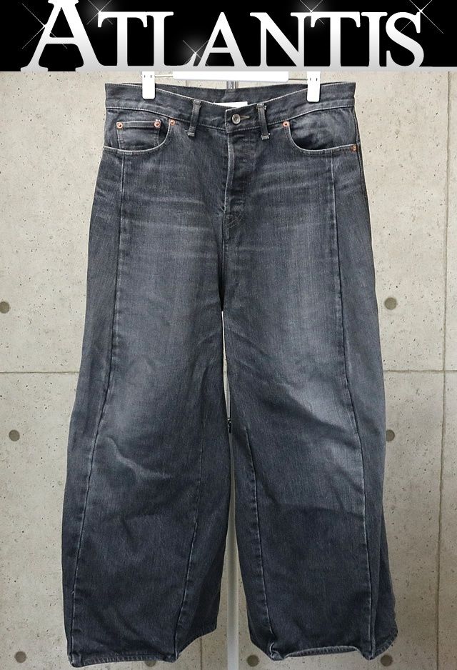 doublet 銀座店 ダブレット 24SS ROBOT LEGS デニムパンツ メンズ size:M 黒 95146