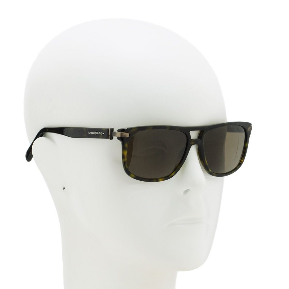 ゼニア EZ0042 52M 57 サングラス 偏光レンズ ブラウン ハバナ ゼニア ZEGNA EZ0042 52M 57 サングラス 偏光レンズ グローバルモデル