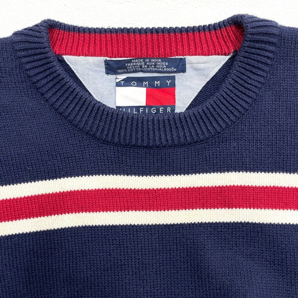 トミーヒルフィガー TOMMY HILFIGER セーター コットンニット トミーヒルフィガー TOMMY HILFIGER セーター コットンニット