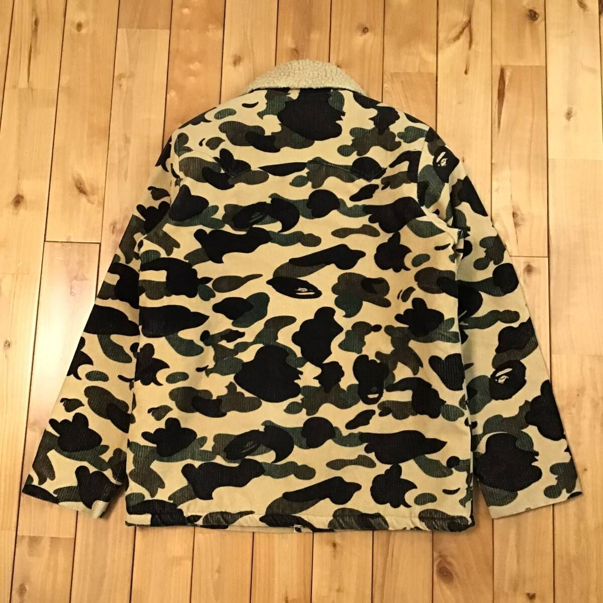 ☆初期☆ コーデュロイ ボア ジャケット Sサイズ a bathing ape BAPE 
