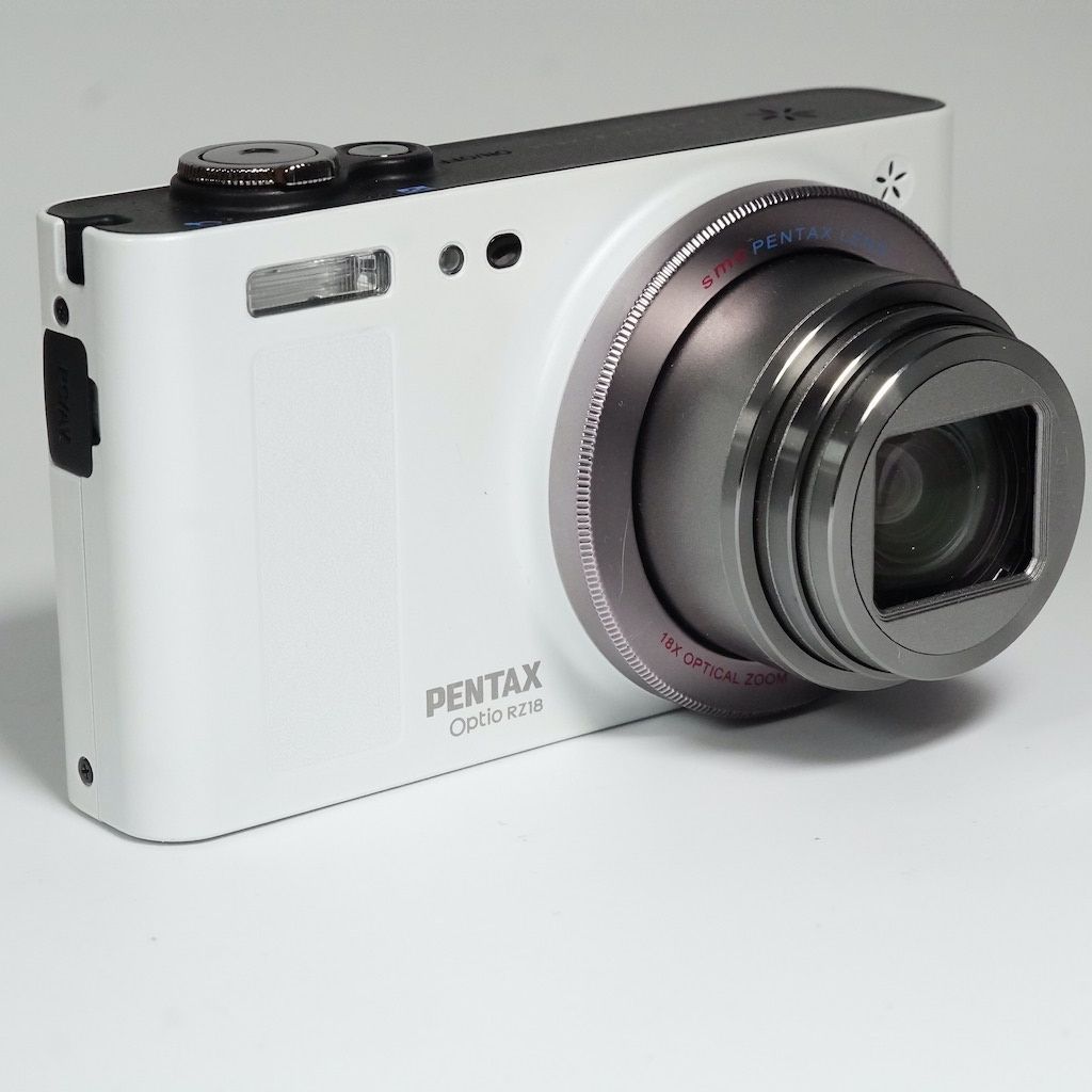 PENTAX ペンタックス Optio RZ18 ホワイト 元箱 デジタルカメラ