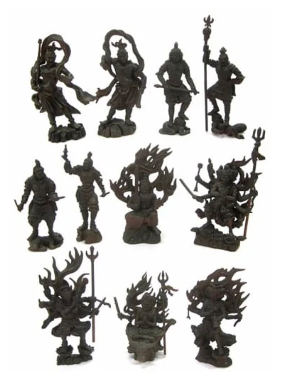 限定品　ボークス　世界の神話第2集『仏教神話編　木彫り調カラー』全11種　未開封