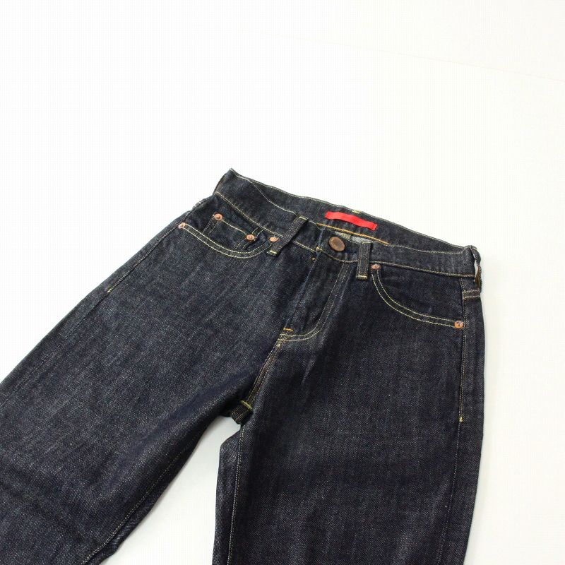 W4123P　●RED CARD レッドカード●　ボーイフレンド テーパード デニムパンツ ブルー 24 / Anniversary 25th 48506 シーズンレス rb RED CARD ボーイフレンド23インチ Anniversary 25th - メルカリ
