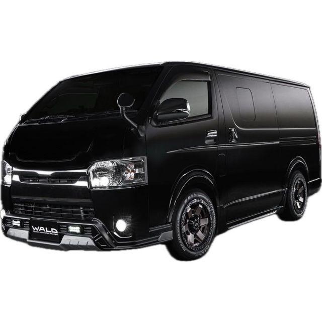WALD DESERT LINE オーバーフェンダー H25.12- 200系 4型 5型 6型 7型 8型 ハイエース レジアスエース ナロー ヴァルド トヨタ