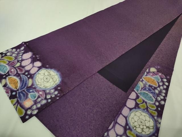 平和屋本店■極上　初代　久保田一竹　幻の辻が花　太鼓柄袋帯　銀通し地　逸品　DZAA8307kh5 平和屋本店□極上 初代 久保田一竹 幻の辻が花 太鼓柄袋帯 銀通し地