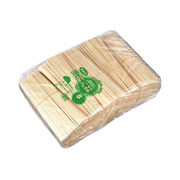 安い！かわいい！ クラフトマン 業務用 白楊元禄8寸裸箸 1箱 5000膳 500膳×10パック