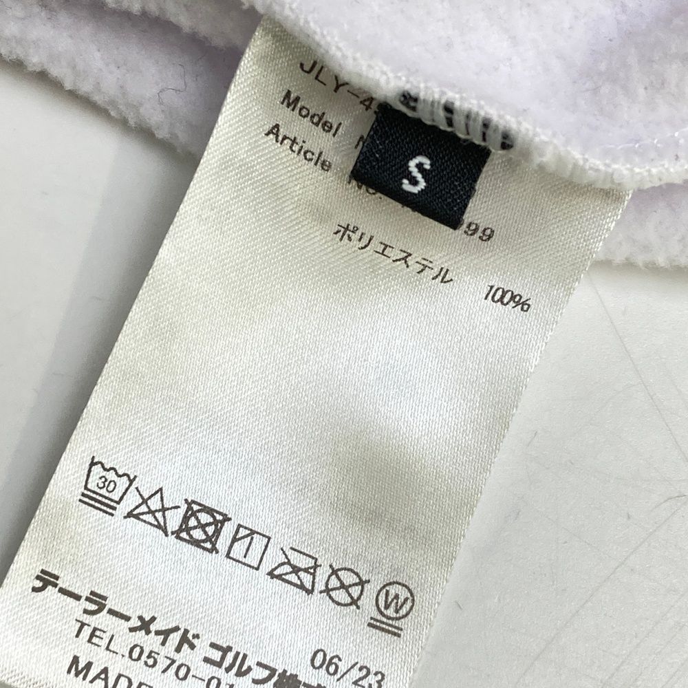 サイズ：S TAYLOR MADE テーラーメイド ×UNITED ARROWS 裏起毛 スウェットパーカー  ホワイト系 [240101486619] ゴルフウェア メンズ ストスト サイズ：S TAYLOR MADE テーラーメイド ×UNITED ARROWS 裏起毛