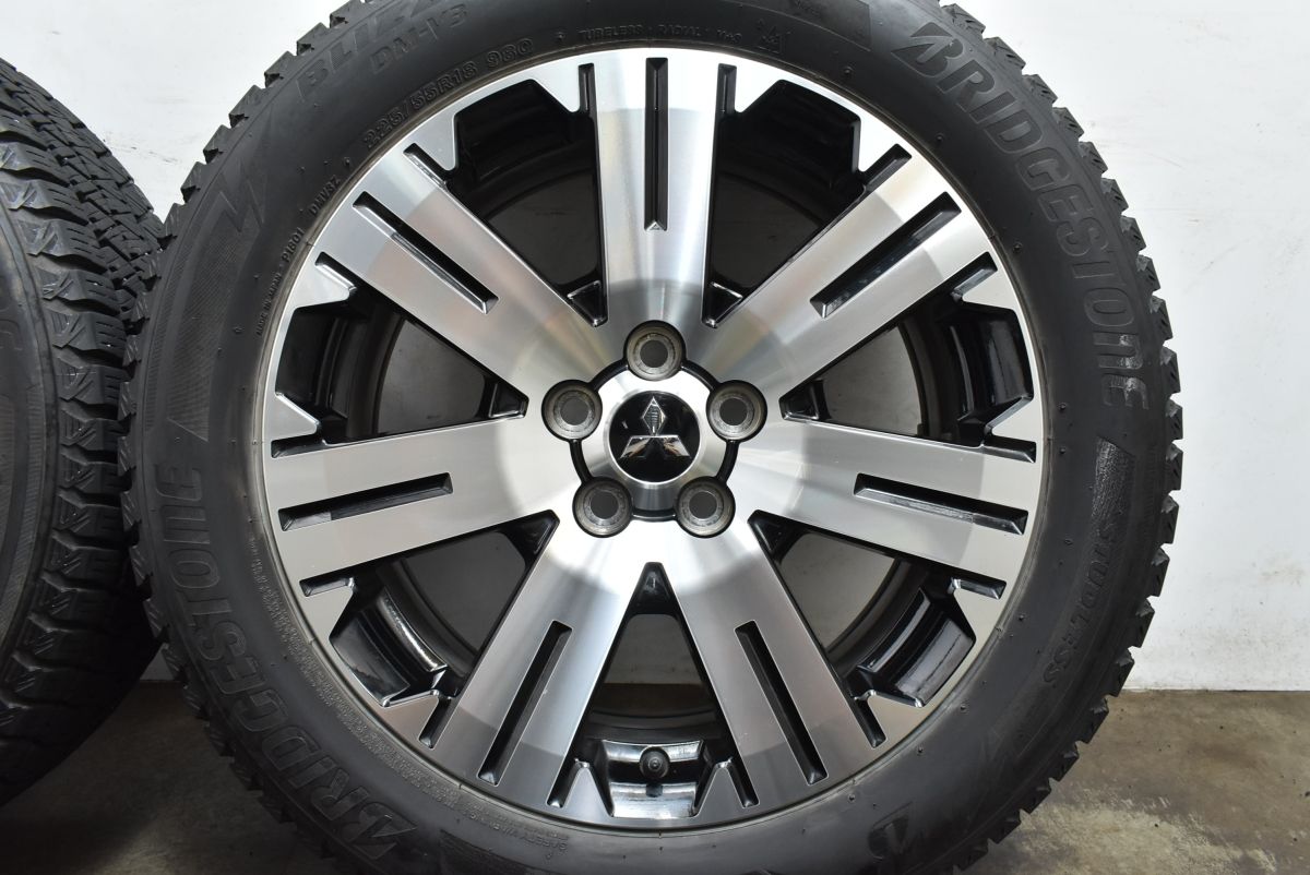 三菱 デリカD:5純正 18×7.0 +38 5H 114.3 シルバーポリッシュ