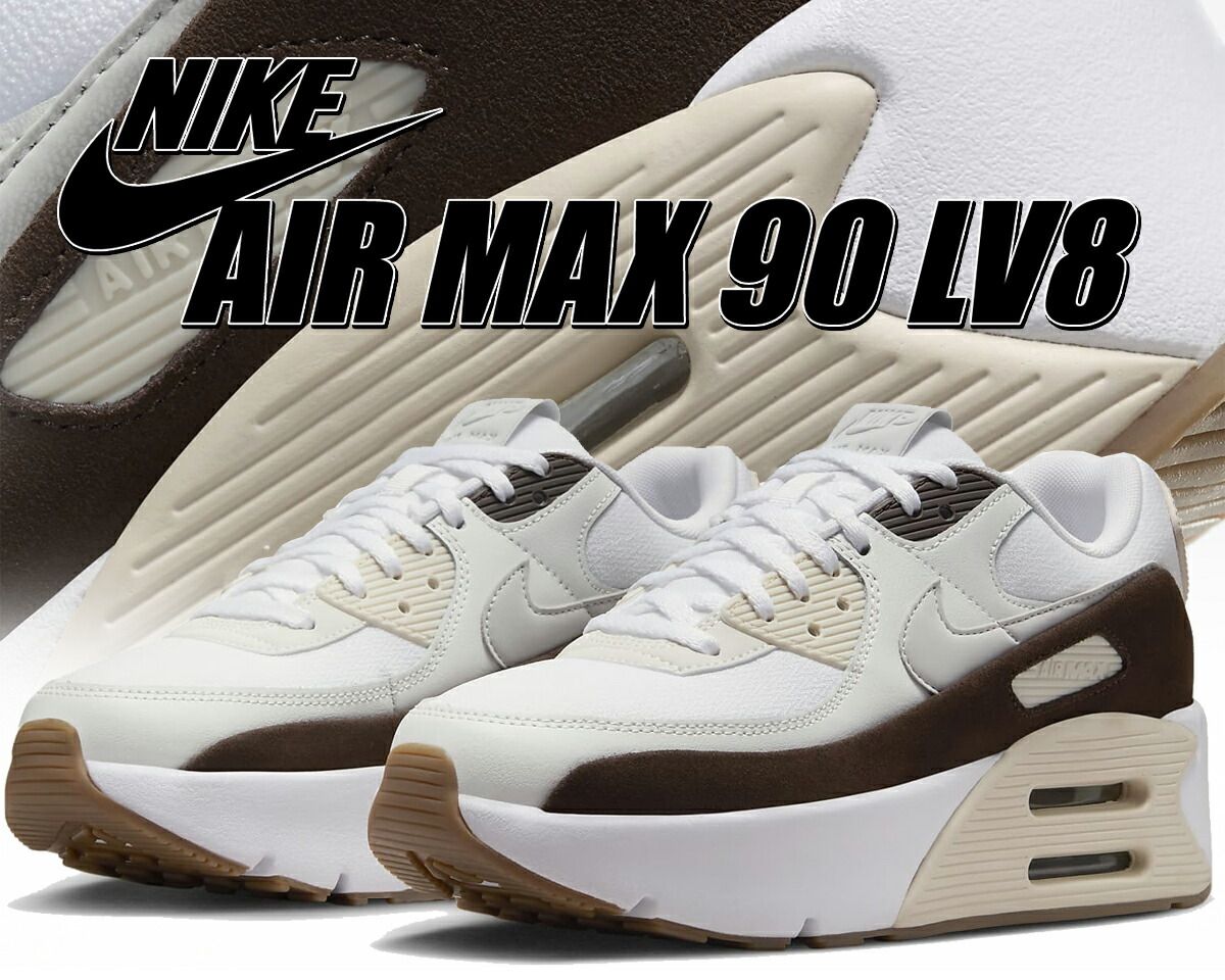 ナイキ エアマックス 90 LV8 ホワイト フォトンダスト NIKE AIR MAX 90 LV8 wht|photon dust fd4328-102 靴 スニーカー ローカット シューズ 白 レディース ウィメンズ