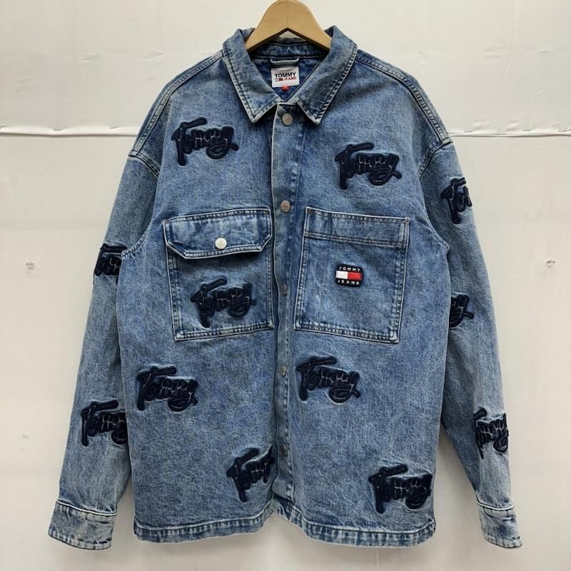 TOMMY JEANS トミー ジーンズ セットアップ WORKER SKATER 刺繍 デニム ジャケット カーペンター パンツ BG 7032