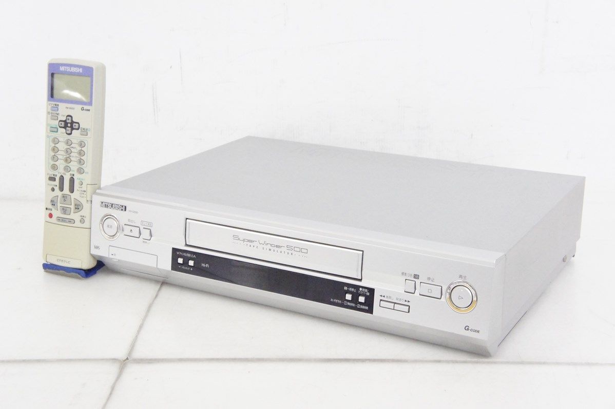 三菱 VHSビデオカセットレコーダー ビデオデッキ HV-G500