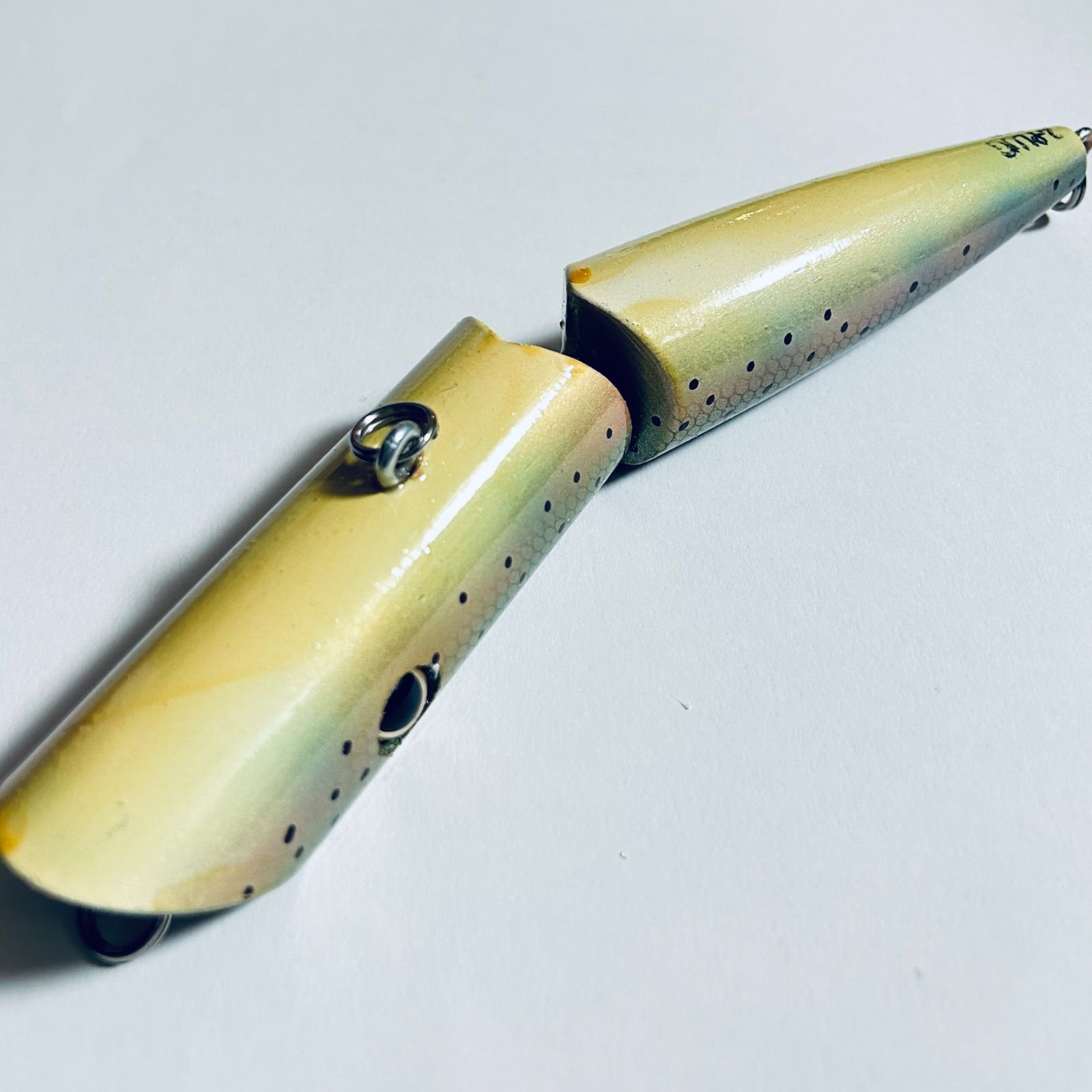 ビックベイ 激レア ウッド製ハンドメイドルアー Z-PLUG オール