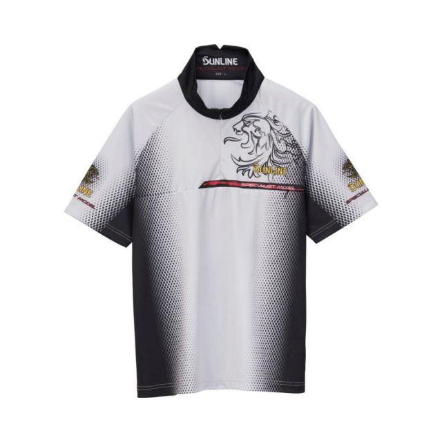 サンライン PRODRYシャツ(半袖) SUW-04212CW ライトグレー 4L