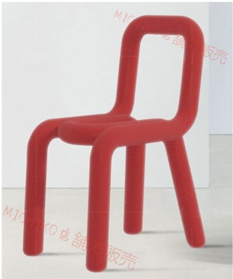 北欧の食事チェアは簡単で現代ネットの赤いデザイナーの異形の椅子のミルクティーの店が背もたれの椅子のシングルのアイデアの簡易椅子に寄りかかります