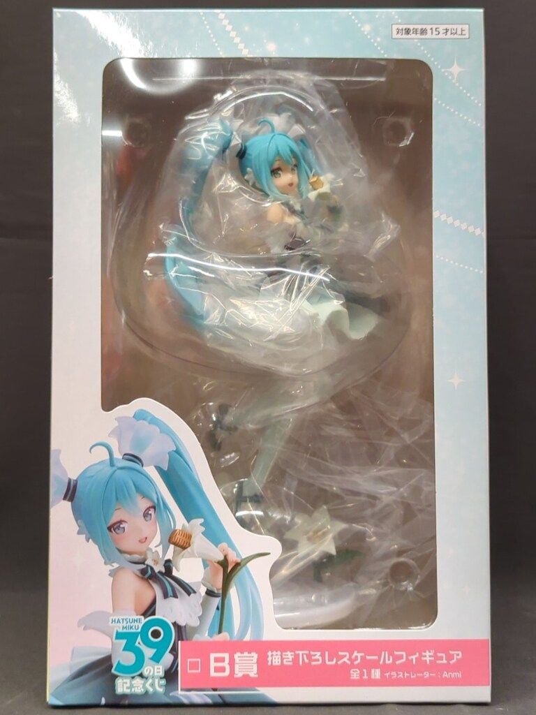 タイトー タイトーくじ 初音ミク 39(ミク) の日 記念くじ B賞 描き下ろしスケールフィギュア
