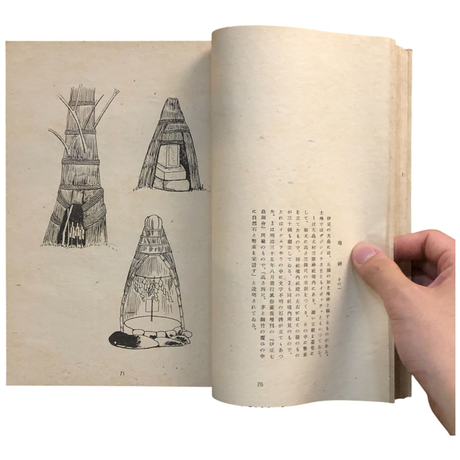 日本民俗図誌 第二冊 祭祀篇 本山桂川 東京堂 昭和17年8月10日 ☆民俗