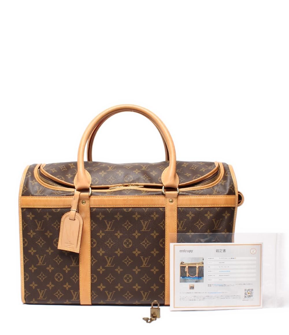 ルイ ヴィトン キャリーバッグ ペットキャリー メッシュ ウインドウ付き サック シヤン50 M42021 レディース LOUIS VUITTON DECORATOM_COM_BR