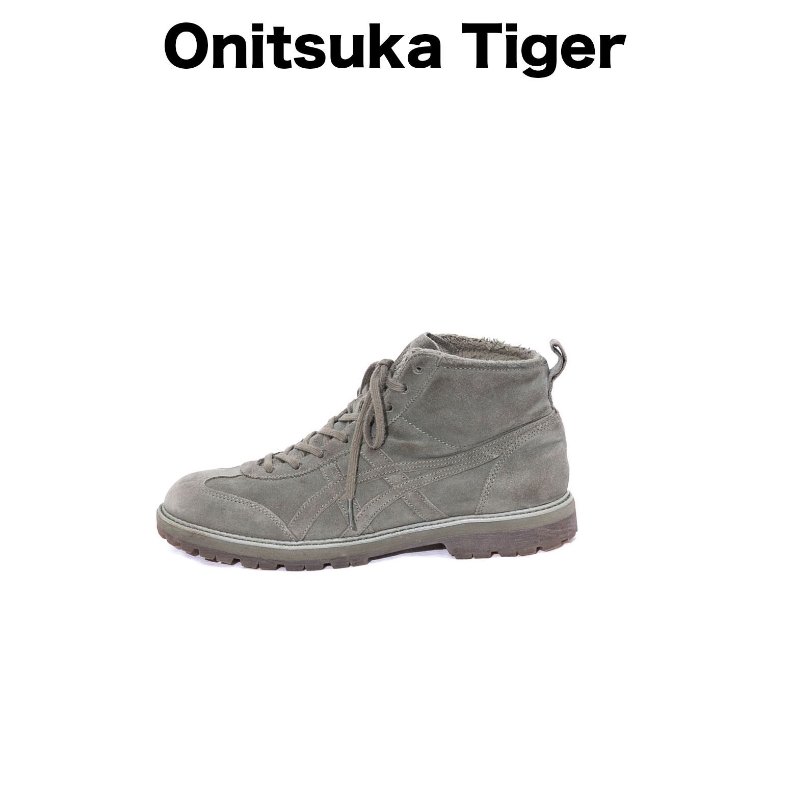 Onitsuka Tiger　オニツカタイガー　スエードハイカットスニーカー
