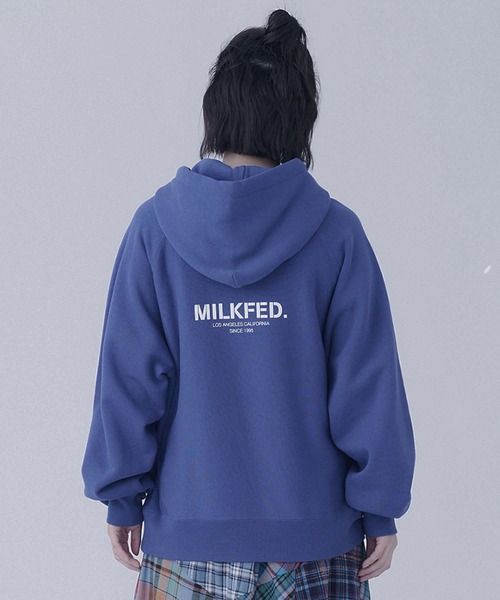 スウェット パーカー チャンピオン ミルクフェド MILKFED x CHAMPION