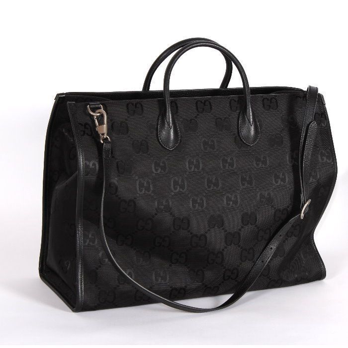 GUCCI グッチ 630353 H9HAN 1000 オフザグリッド 2Way トートバッグ ブラック ショルダーバッグ ブリーフケース 書類かばん  スクリプトロゴレザーパッチ GG メンズ レディース ユニセックス【新品/未使用/正規品】売れ筋 - メルカリ