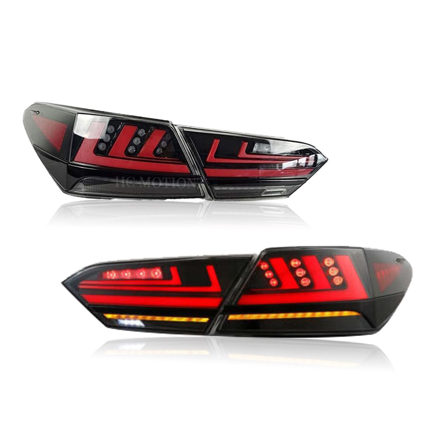 18-22年式トヨタCAMRY用LEDシーケンシャル流れるウインカー尾灯