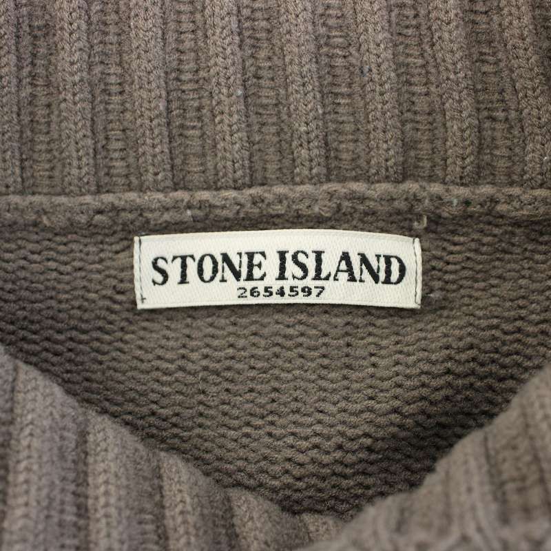 ストーンアイランド STONE ISLAND ショールネックニットジャンパー 