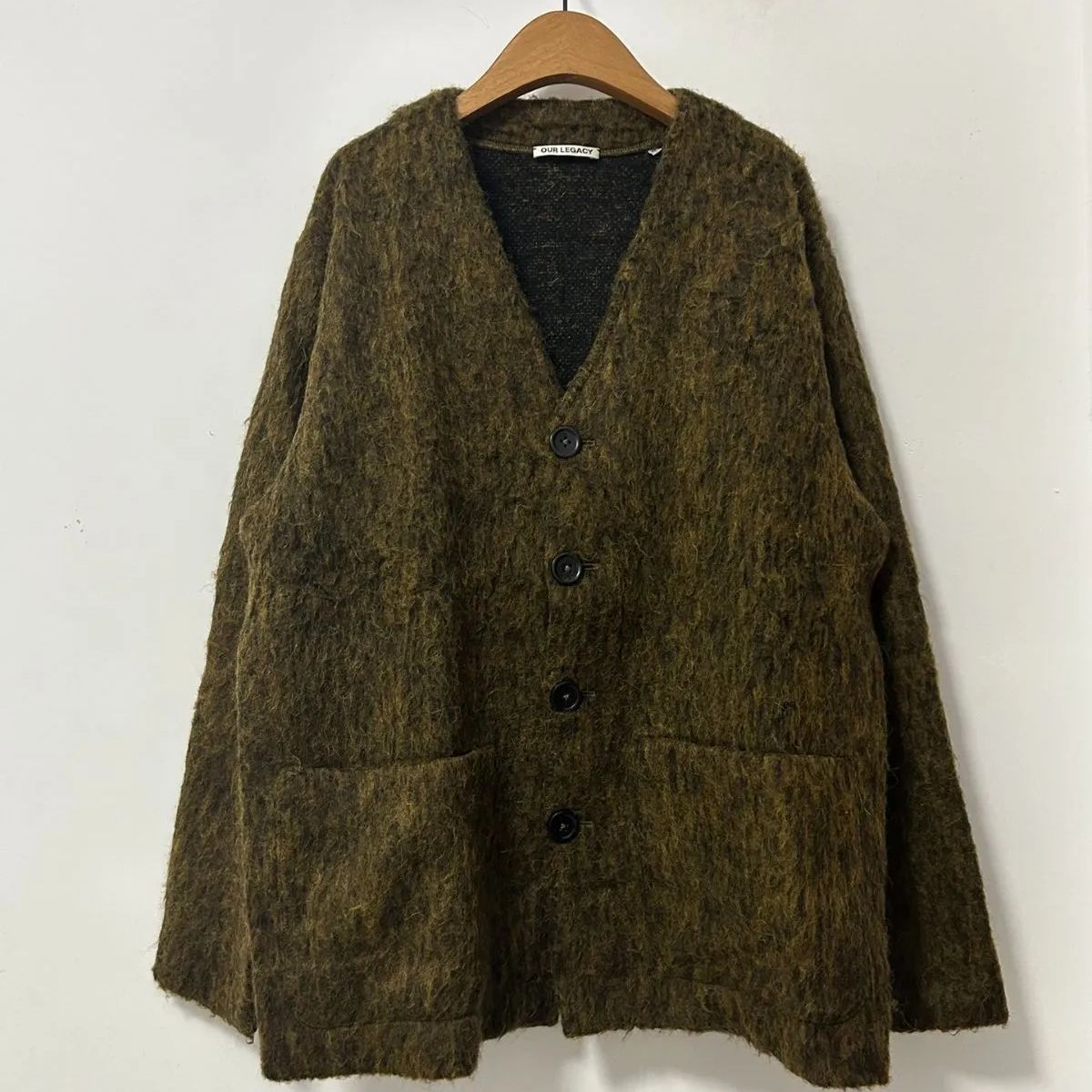 Our Legacy モヘア カーディガン 46 ブラウン ニット