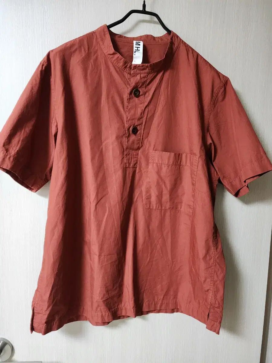 MHL マーガレットハウエル シャツ ラージ メンズ