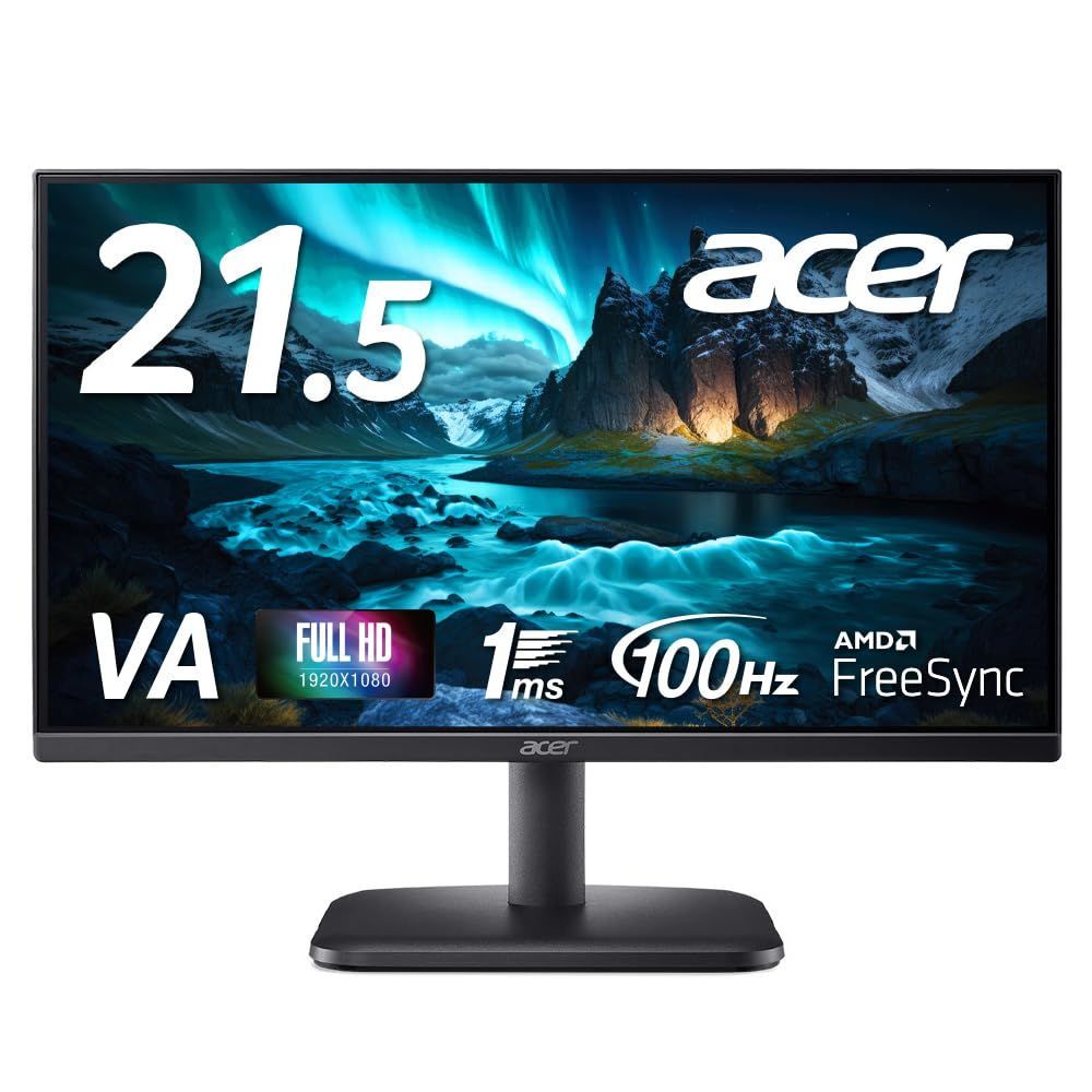 【中古】Acerエイサー 21.5型液晶モニター VA221Qbmid 中古】Acerエイサー 21.5型液晶モニター VA221Qbmidの通販 by