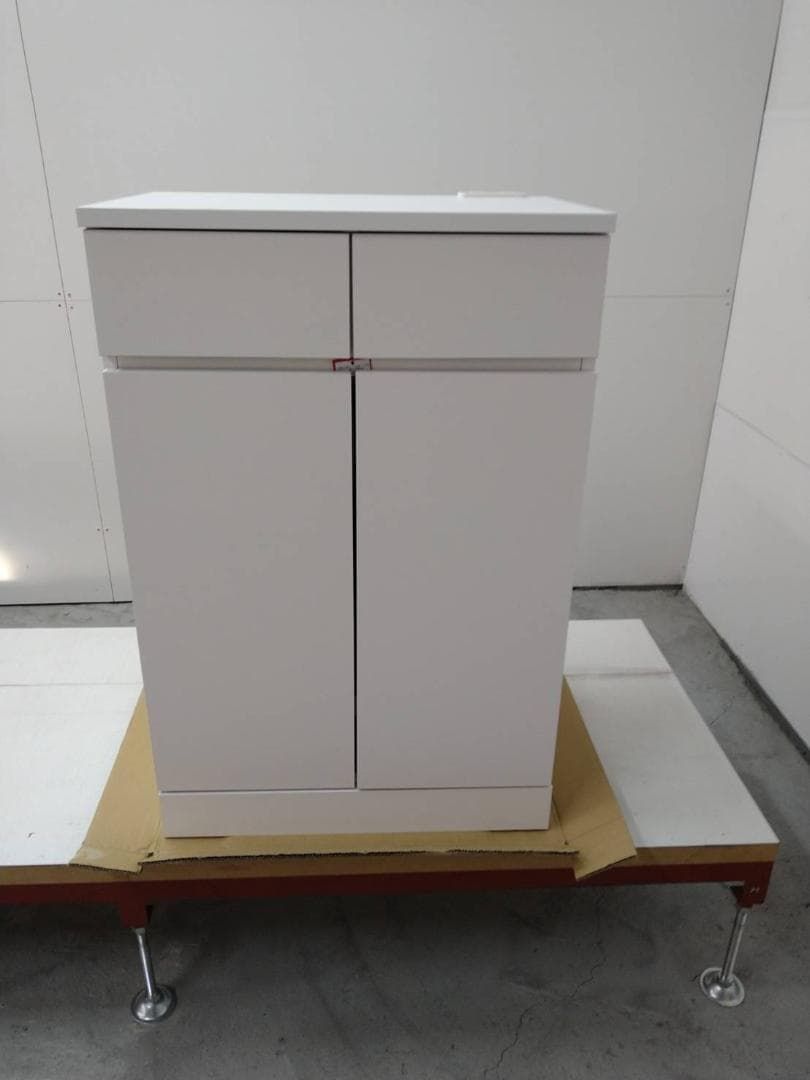 70211 シンプルキャビネット幅60 ホワイト