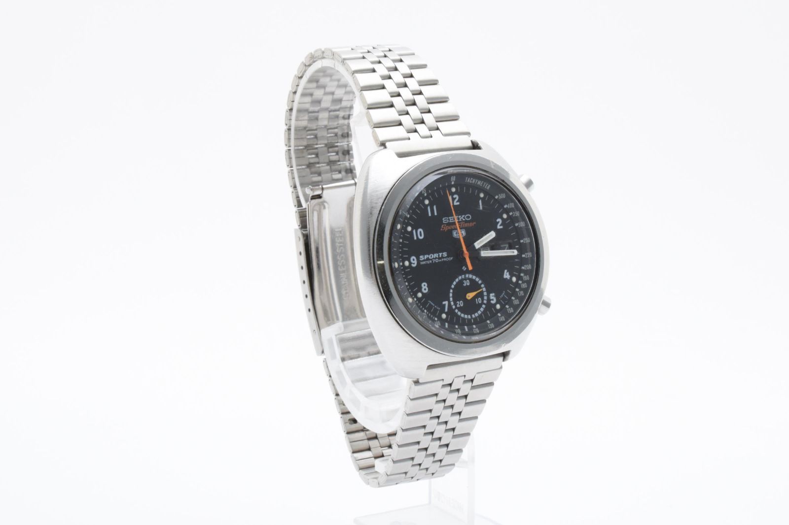 稼働品 SEIKO セイコー 5 SPORTS Speed timer 6139-7010 自動