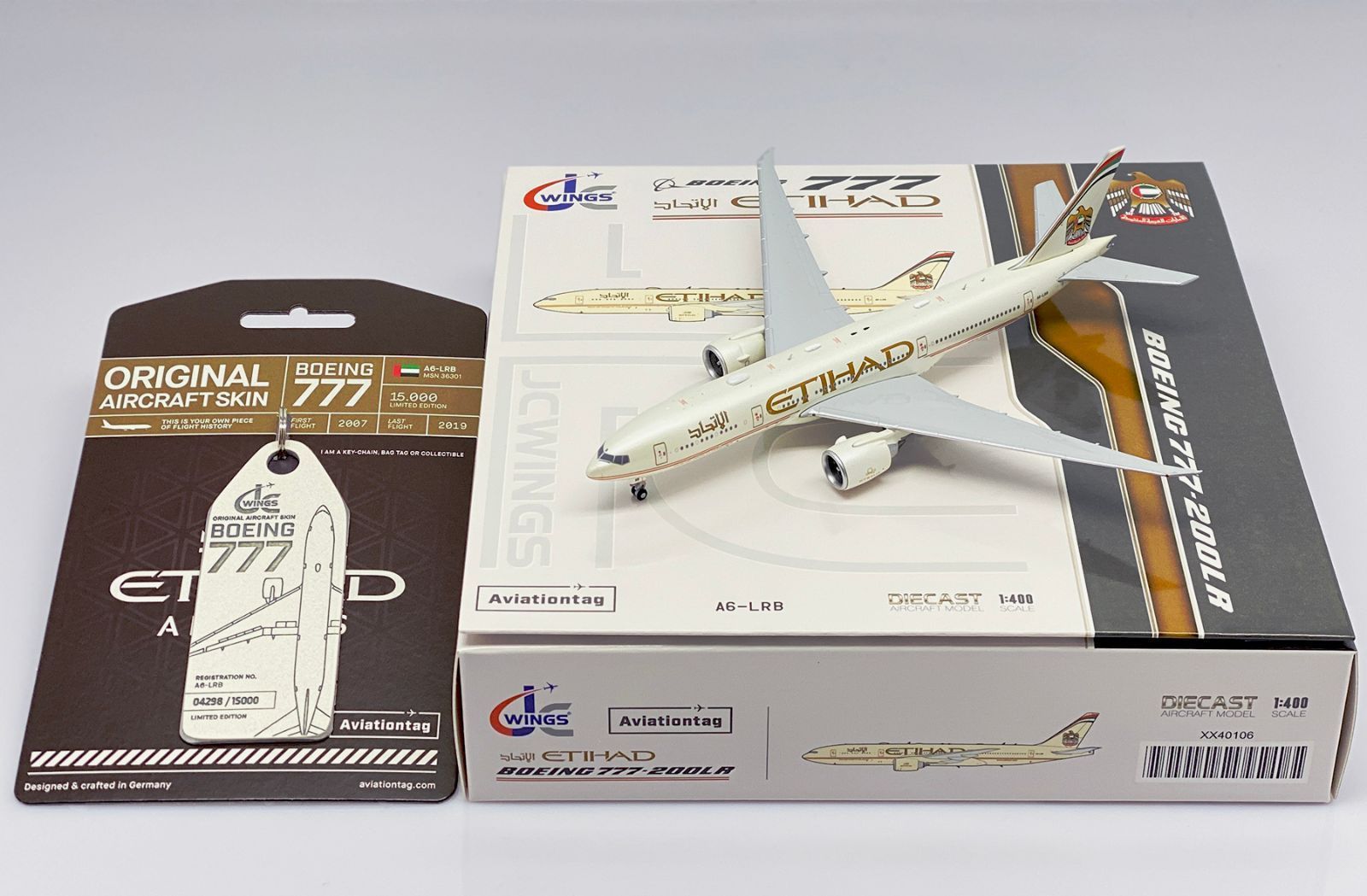Jcwings エティハド航空 777-200LR A6-LRB 1/400 XX40106 - メルカリ