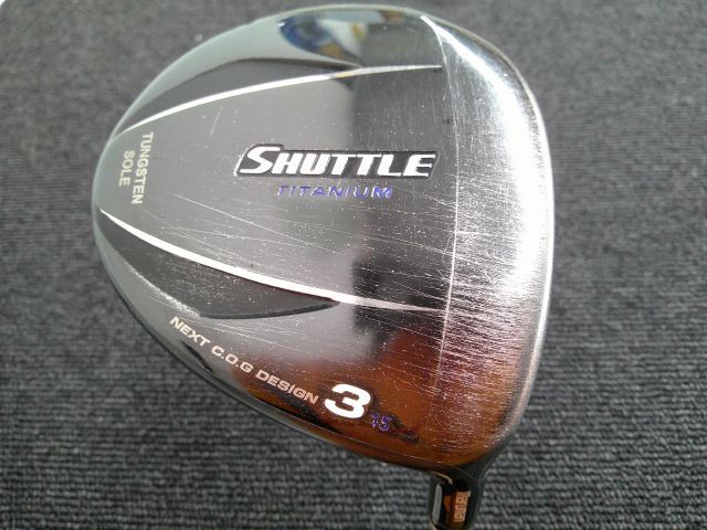 中古 フェアウェイウッド マルマン シャトル ダブルチタン3W/IMPACTFIT