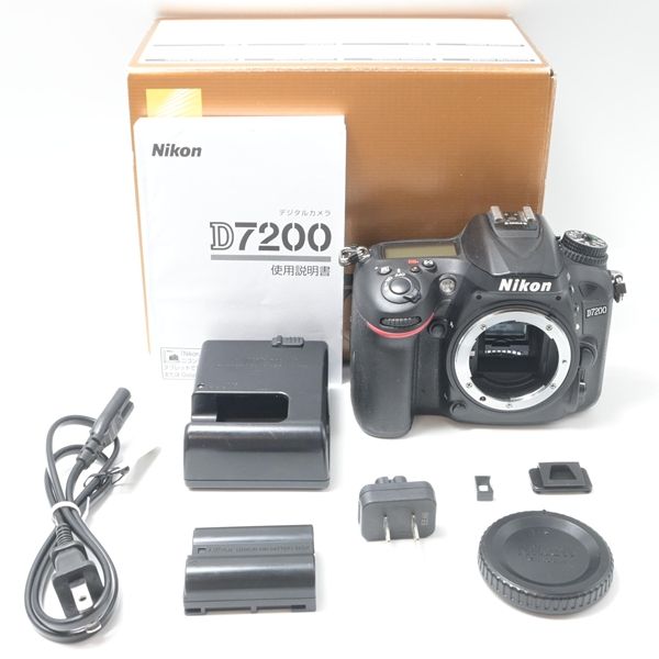 Nikon D7200デジタル一眼レフカメラ 本体 付属品あり ニコン Nikon