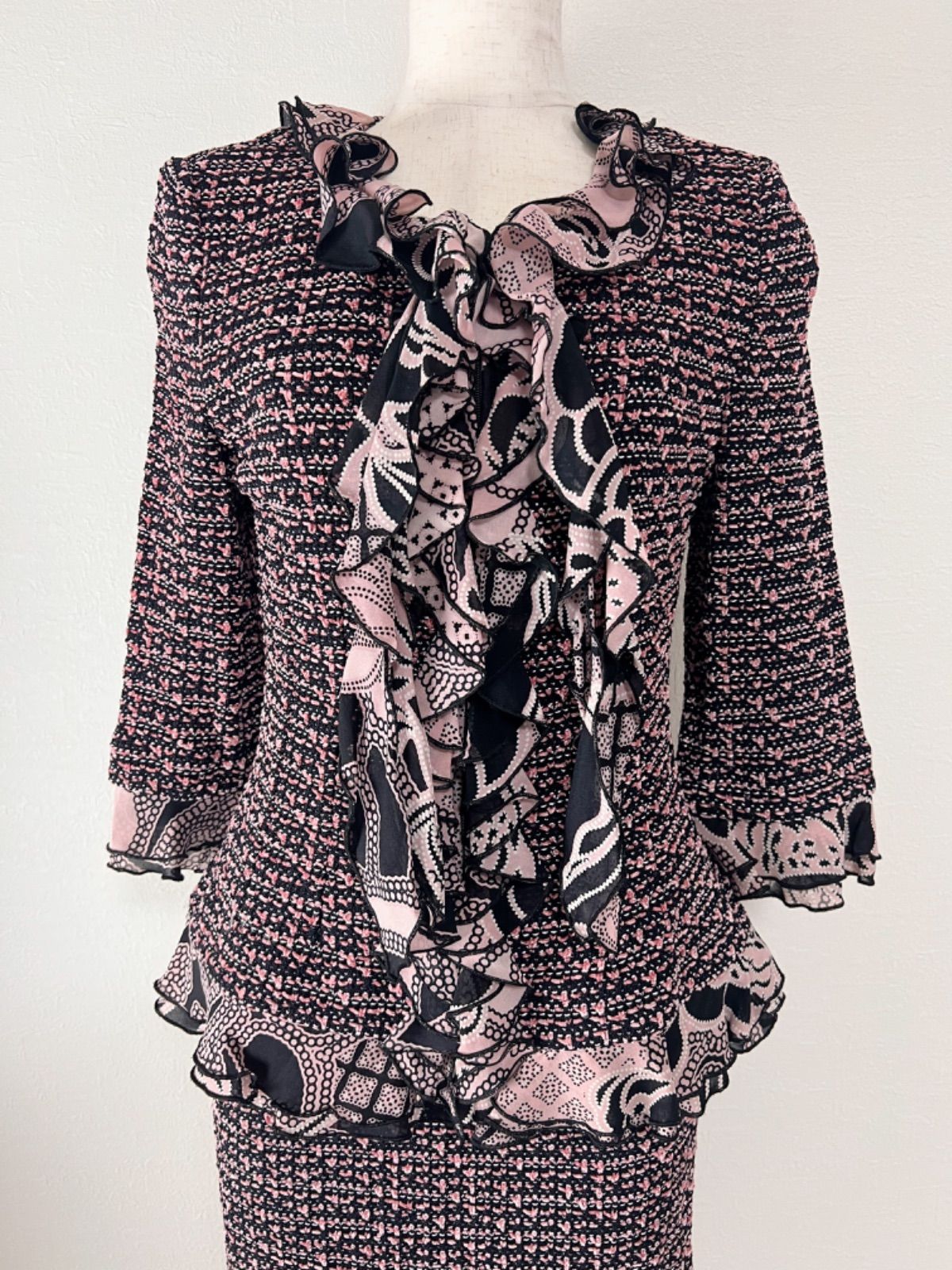 セットアップ ツイード