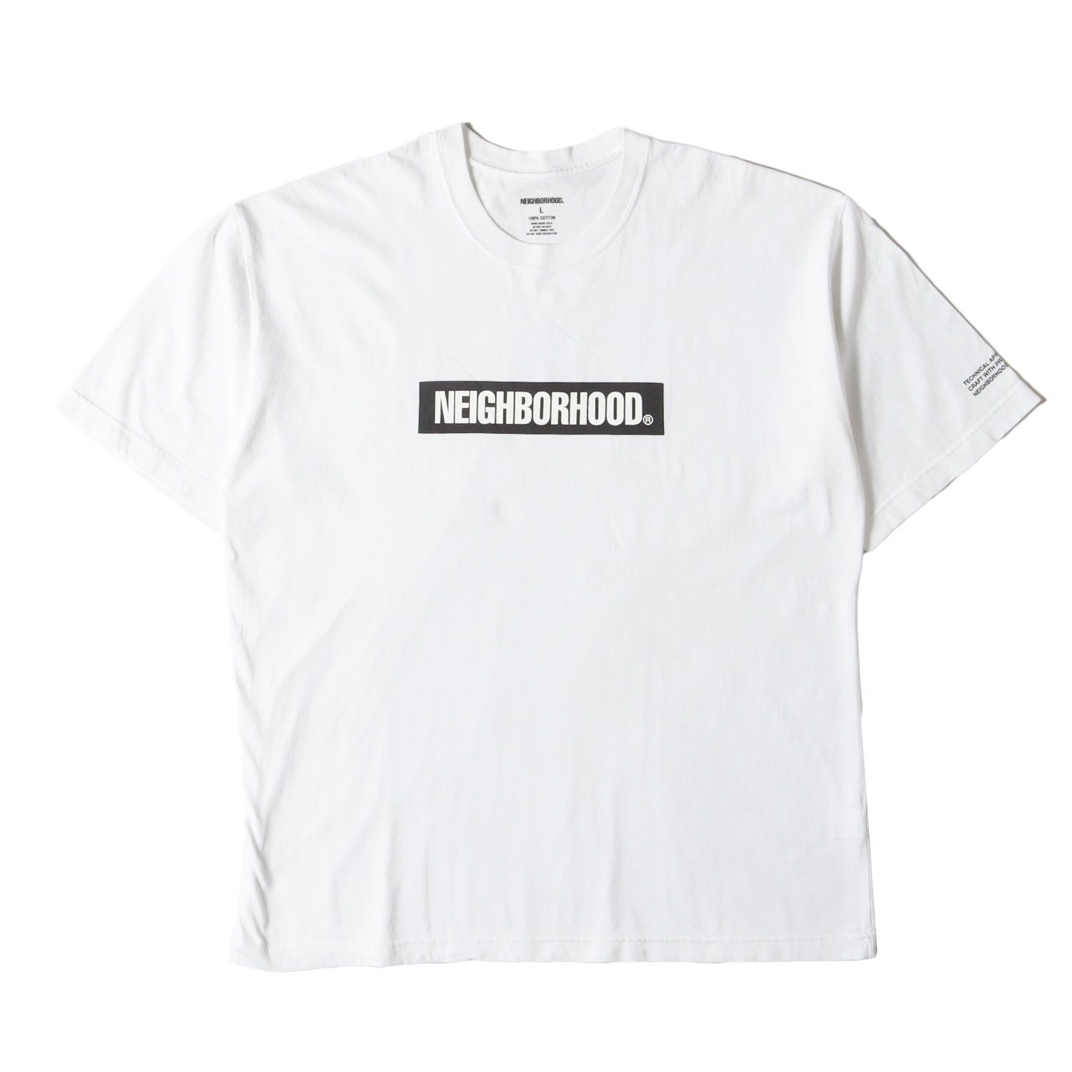 NEIGHBORHOOD ネイバーフッド Tシャツ サイズ:L / 23SS ボックスロゴ 