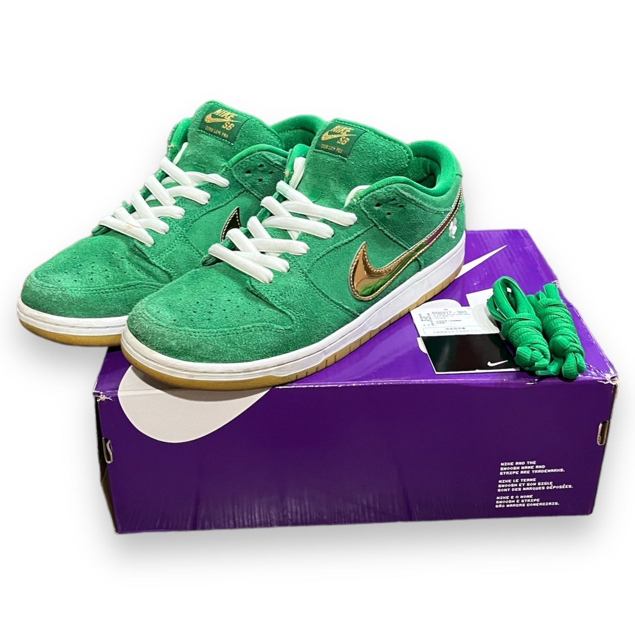 国内正規 Nike SB Dunk Low St. Patrick