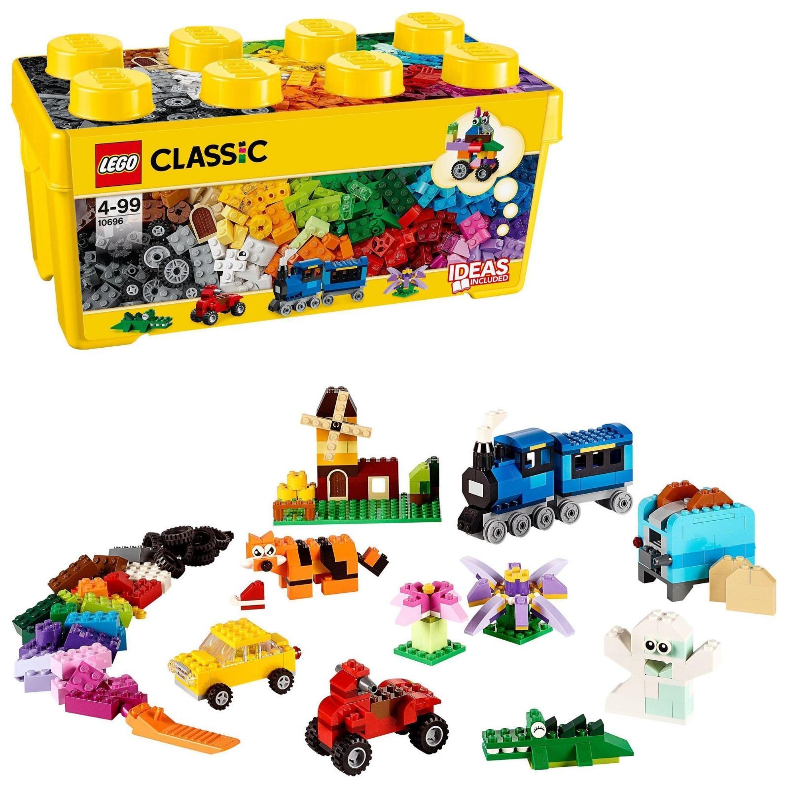 レゴ (LEGO) クラシック 黄色のアイデアボックス プラス 10696