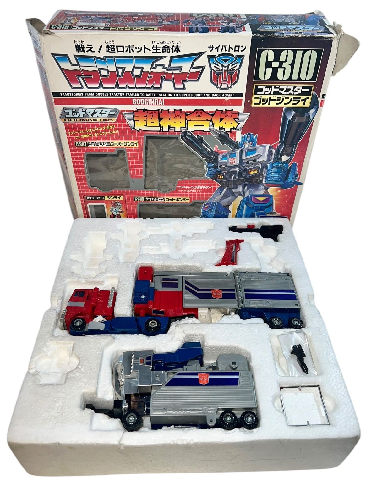 トランスフォーマー ゴッドジンライ 当時物 トランスフォーマー ゴッド