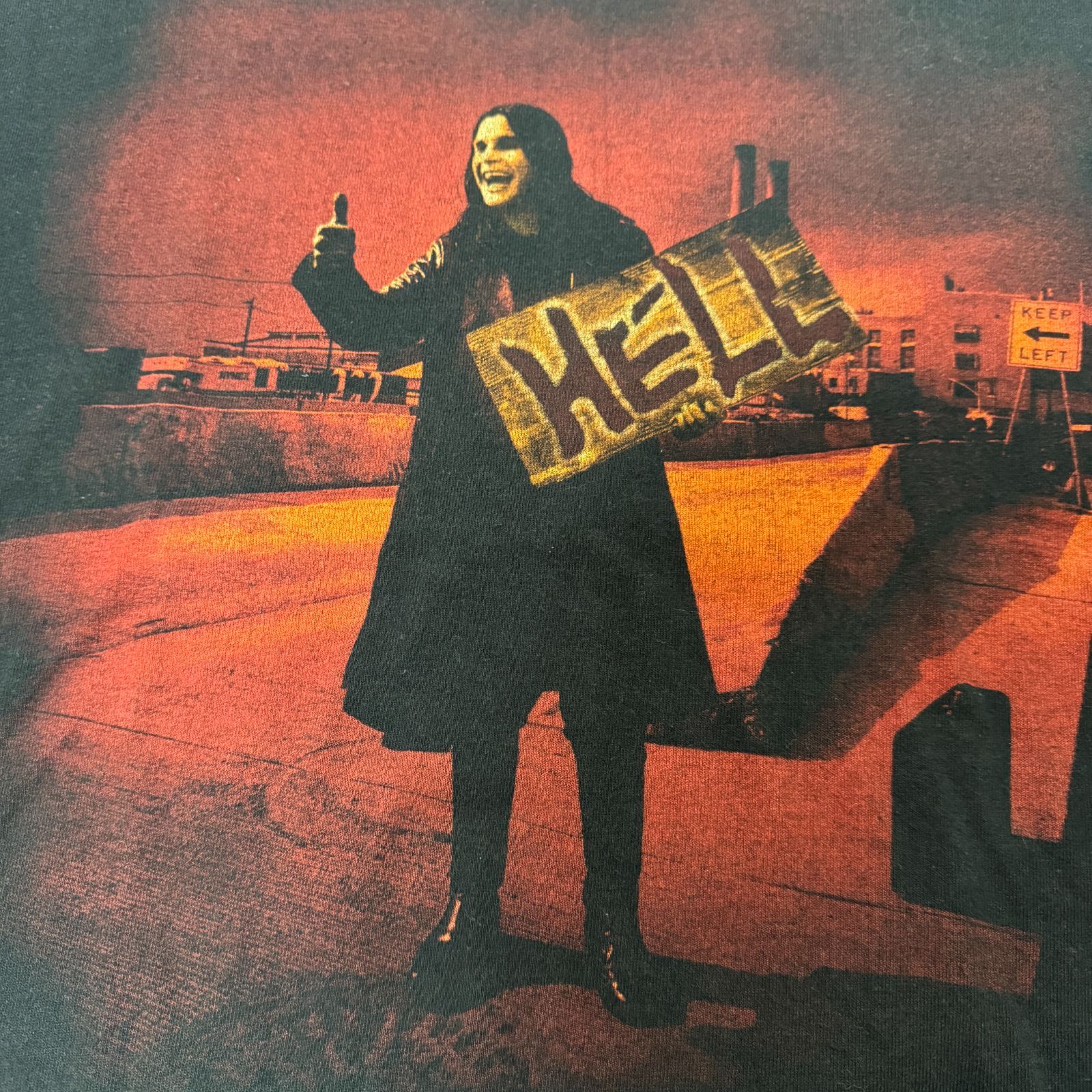 90s Ozzy Osbourne HELL 1997 オジーオズボーン Tシャツ Lサイズ