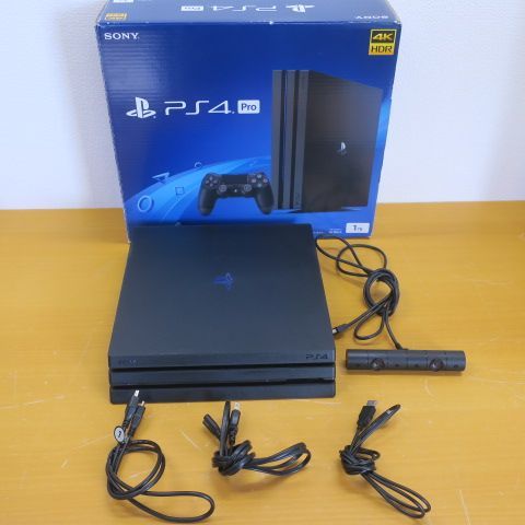 ソニー SONY PS4 PlayStation 4 Pro CUH-7200B 1TB プレイステーション4 ジェット・ブラック PS4 Pro  ゲーム 外箱付き 初期化 動作確認済み - メルカリ