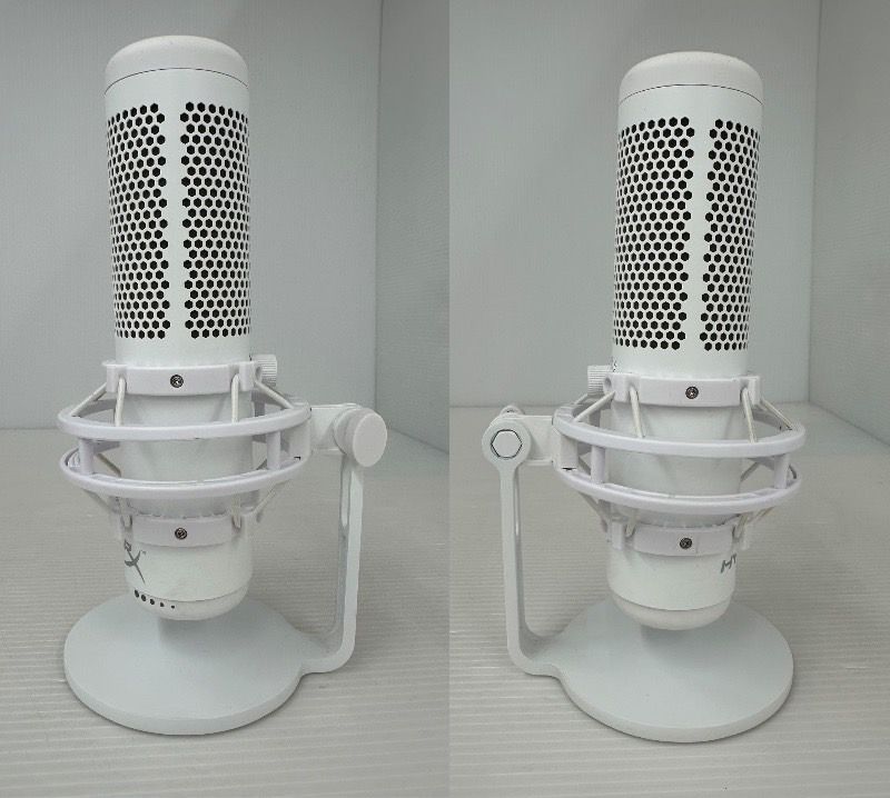 中古品】HYPERX QUADCAST S コンデンサーマイク White （2509123