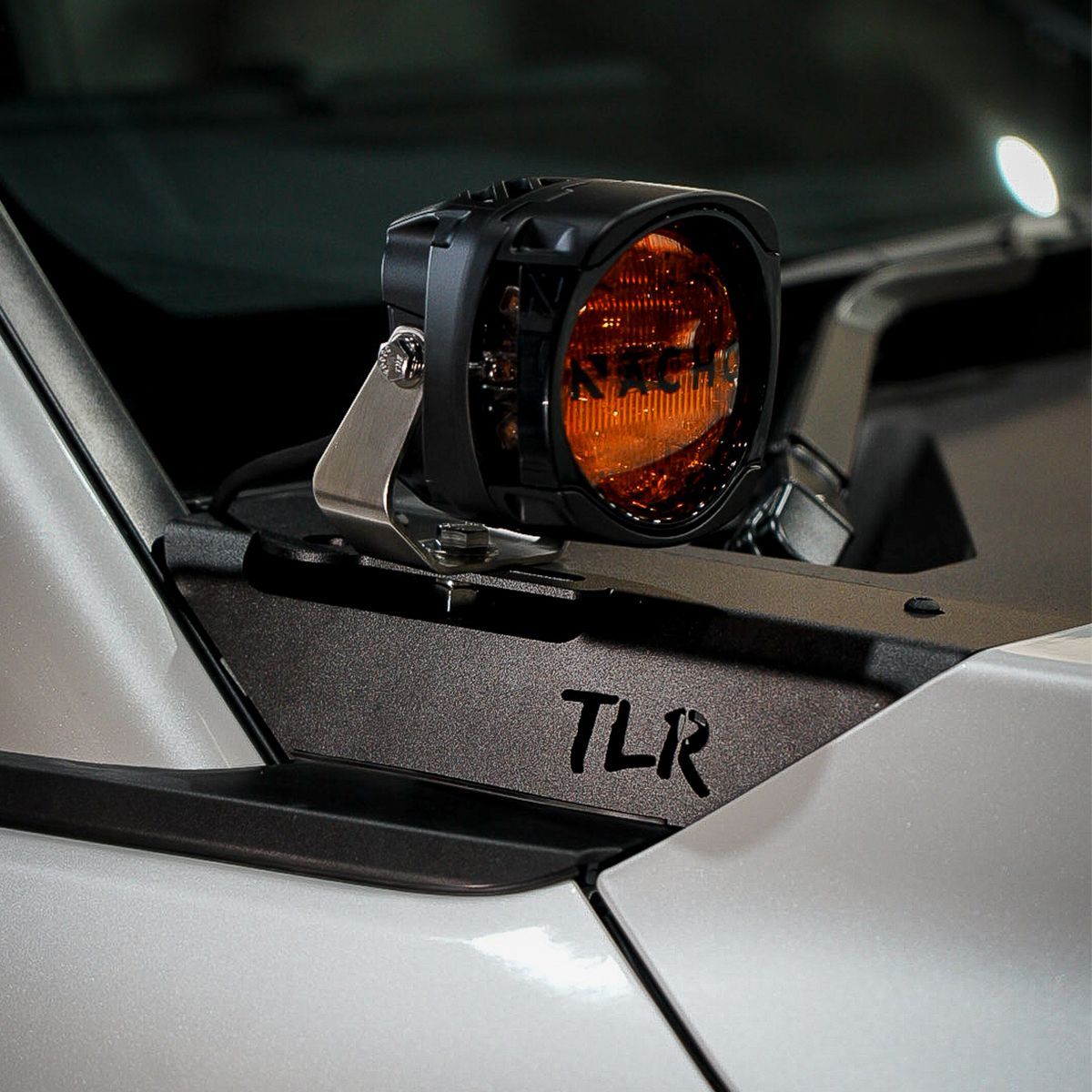 運転席側 ランクル 250 TLR アンテナ フォグランプ ブラケット GME マウント TRJ250 GDJ250 ランドクルーザー