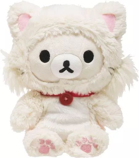 【ゆうゆう】コリラックマ のんびりネコテーマ　あつめておすわりぬいぐるみ プチあつめてぬいぐるみ コリラックマ（のんびりネコテーマ
