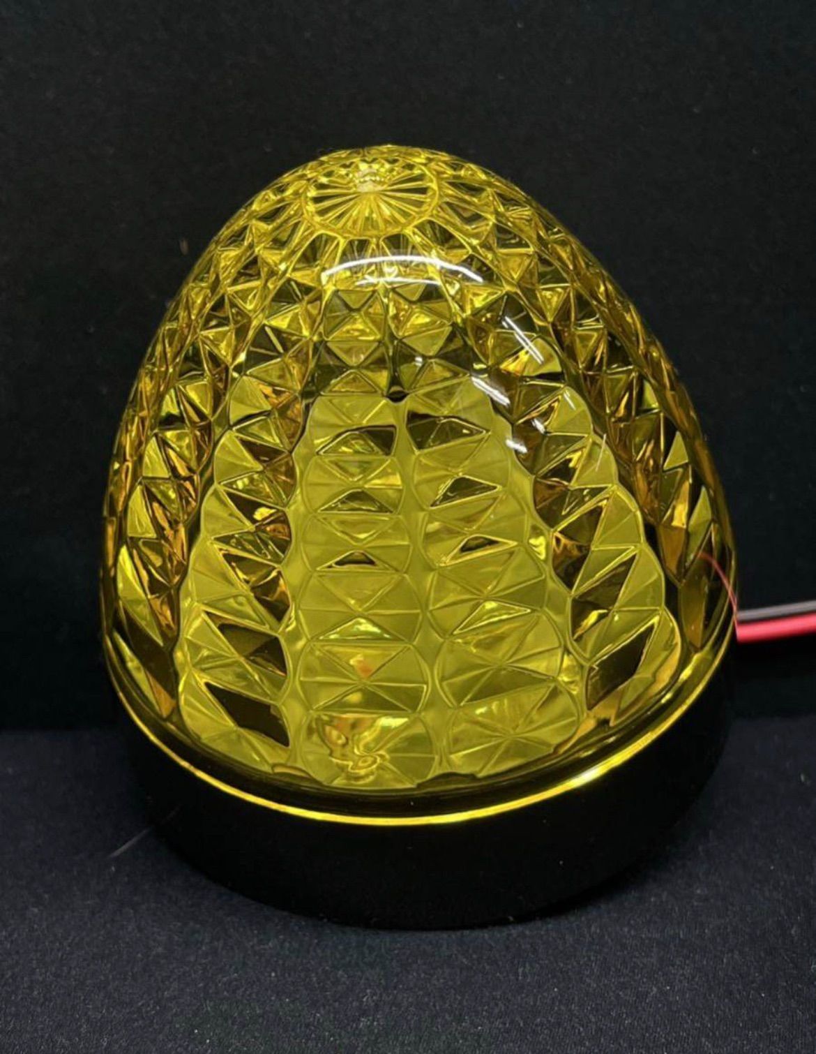 LEDクリスタルSマーカー 24V 黄色 6個セット 日本ボデーパーツ LED